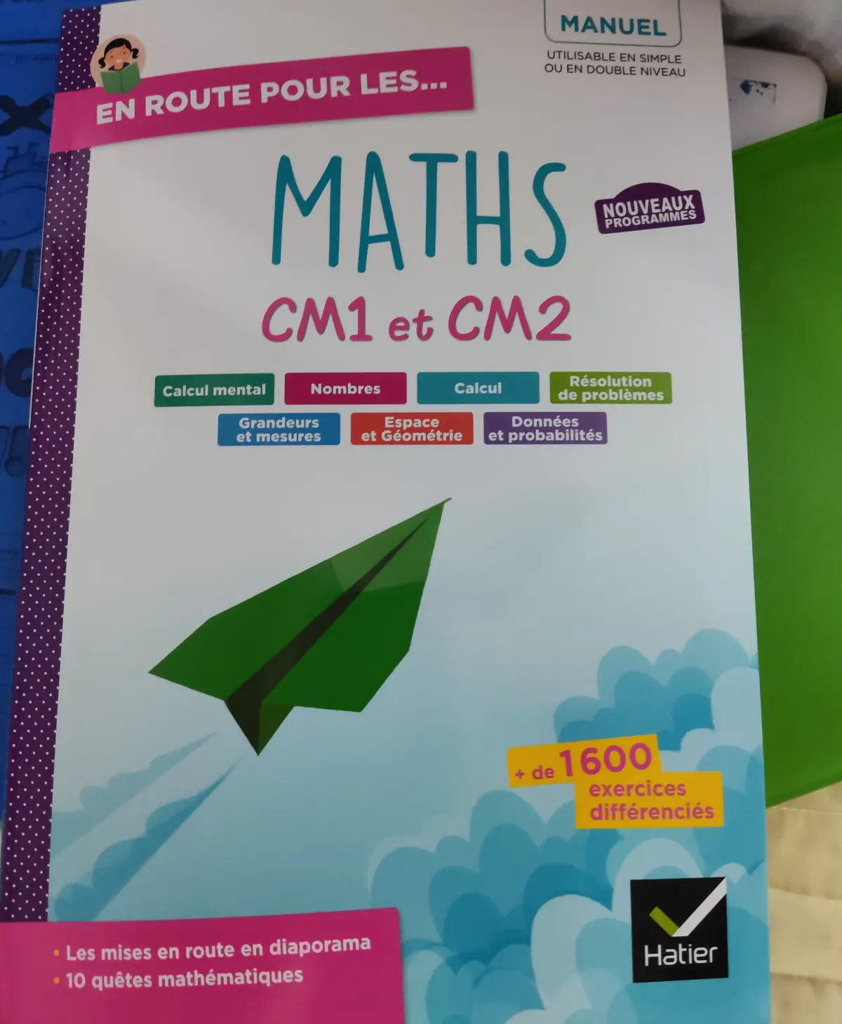 Mon avis sur le manuel scolaire En route pour les Maths CM1 et CM2